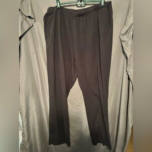 Lands' End Black Straight Leg Pants
